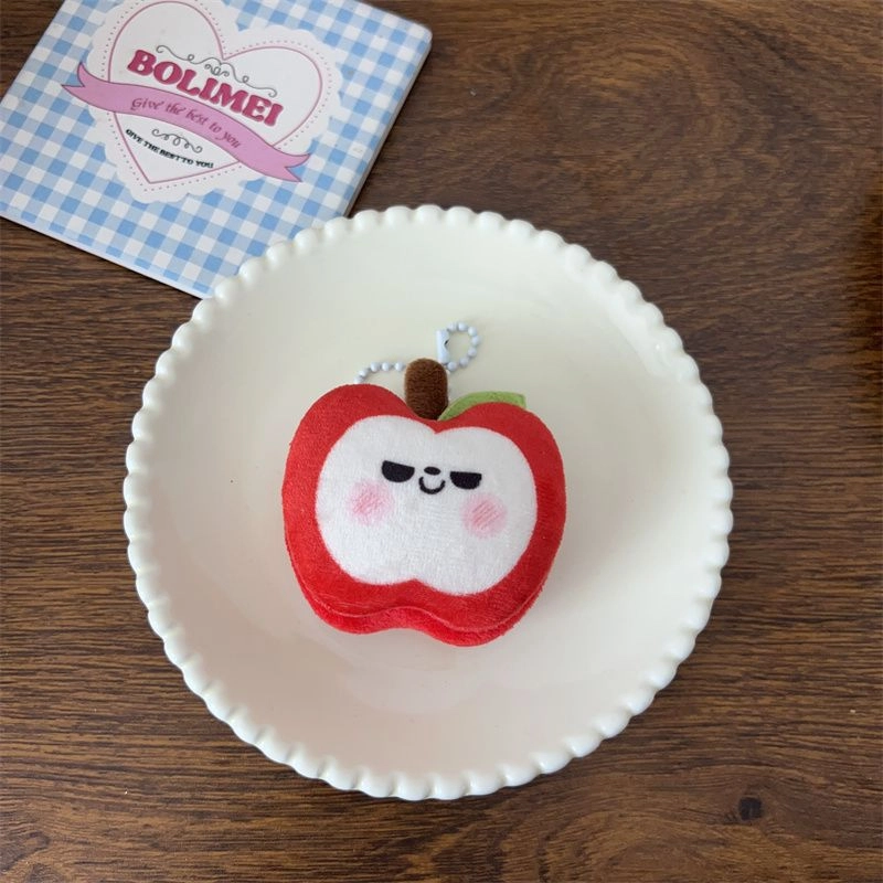 丹琴 【水果族】趣味卡通蔬菜水果可爱食玩书包被包挂饰配饰品 聚酯纤维 挂件 男女同款情侣款