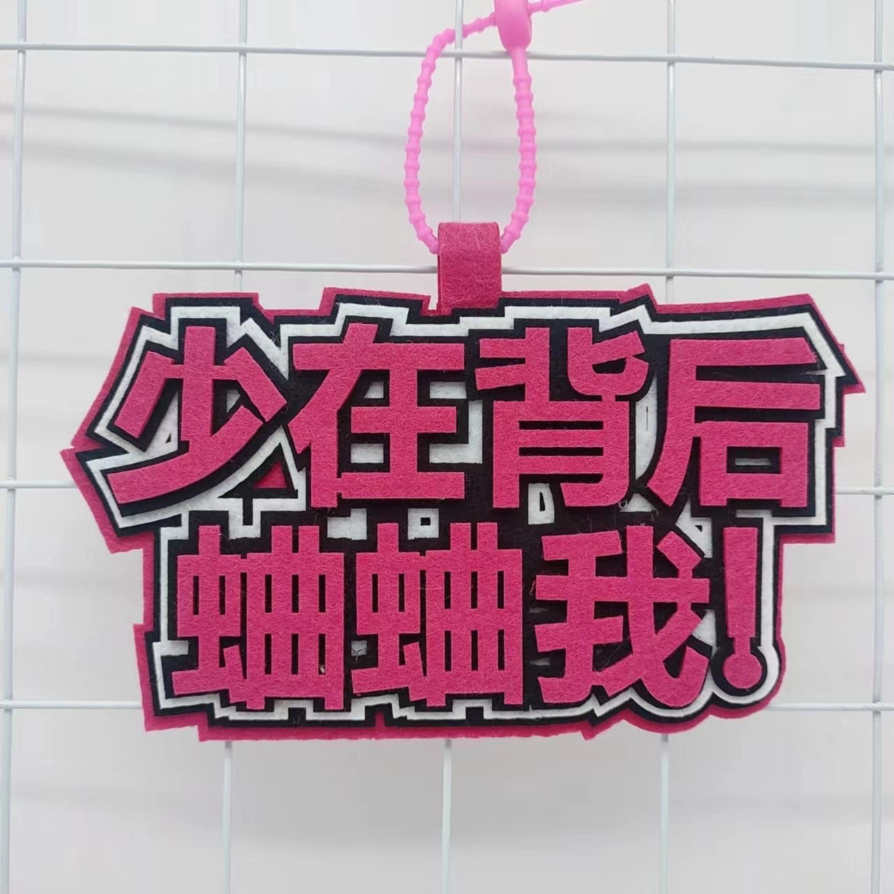 丹琴 我补药上学创意搞怪包包字牌挂饰搞笑发疯文学系列书包背包 毛毡 挂件 男女同款情侣款