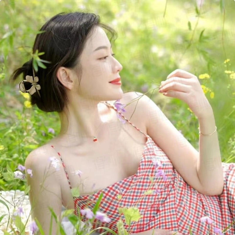丹琴 优雅气质蝴蝶古风高级感夏天鲨鱼夹子发量多后脑勺 合金 发夹 女款