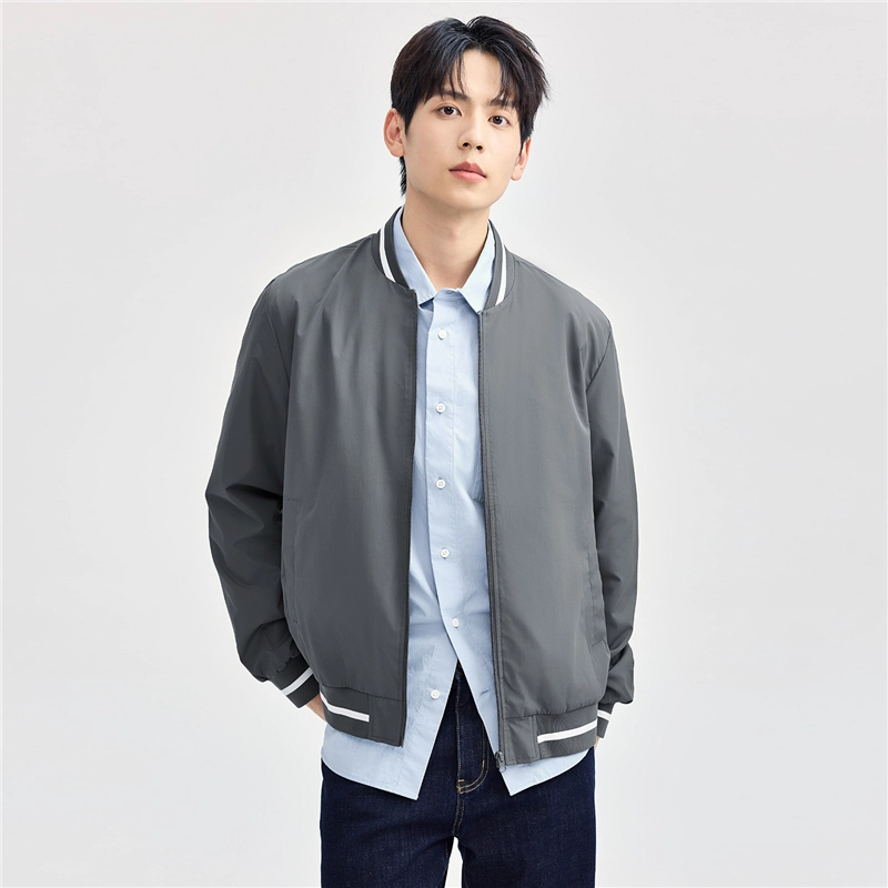 佐丹奴 经典简约时尚舒适百搭夹克外套 男款
