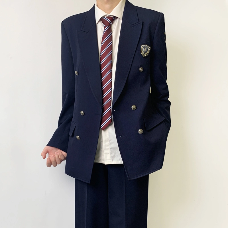 木村叔 青少年学院风舒适亲肤休闲西装 男款