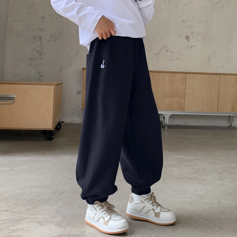 木木屋 舒适透气宽松百搭休闲裤 青少年