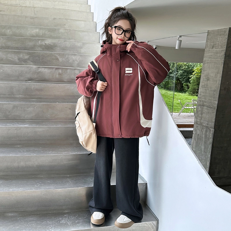 木木屋 连帽舒适洋气长袖棉衣 青少年