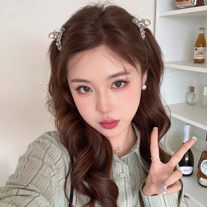 水中玉 时尚优雅百搭 亚克力 发夹 女款