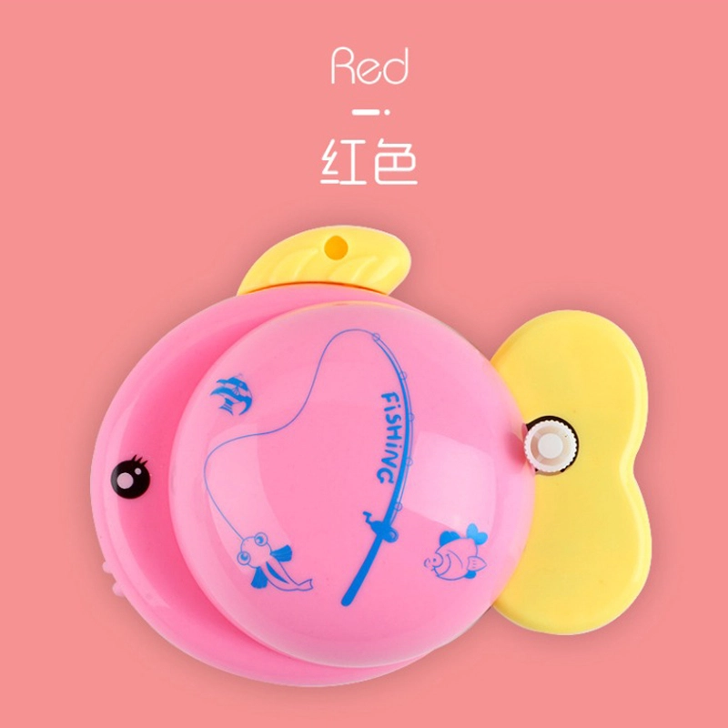 夕唐 卡通磁性上链发条 迷你小号旋转钓鱼游戏机 早教益智玩具