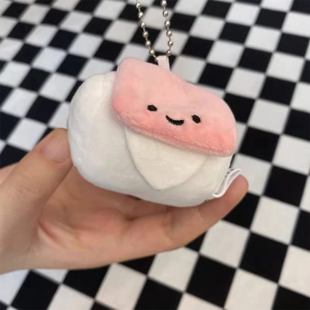 栖花漫语 创意玩偶包挂饰可爱搞怪公仔书包 毛绒 挂件 男女同款情侣款