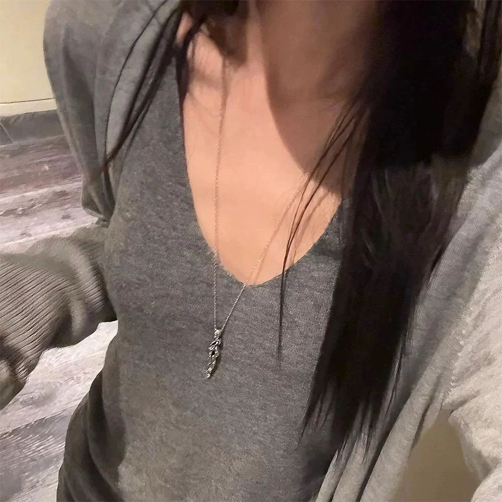 栖花漫语 亚文化枯木哥特链甜酷辣 合金 项链 女款