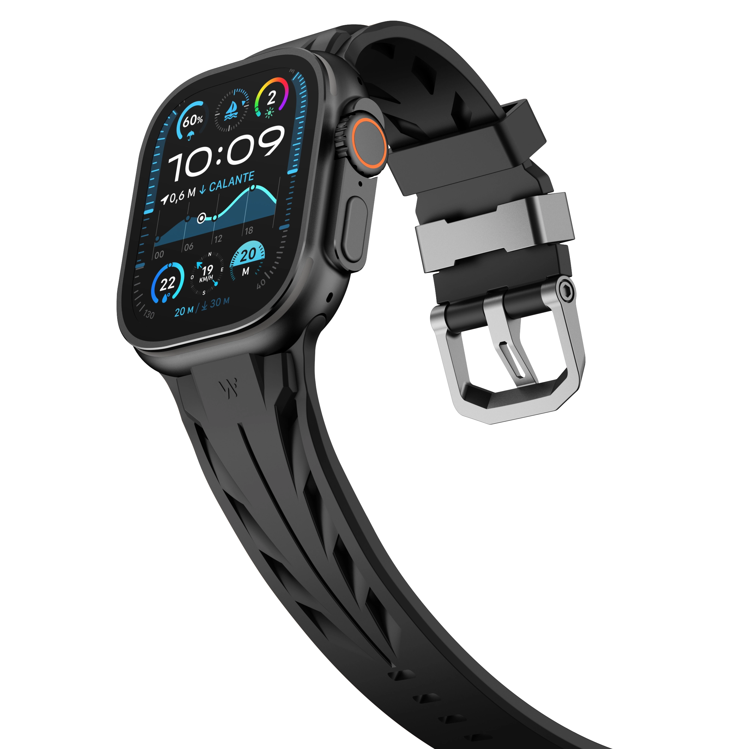 watchbond FKM 150-225mm applewatch ultra2iwatch s10S9876