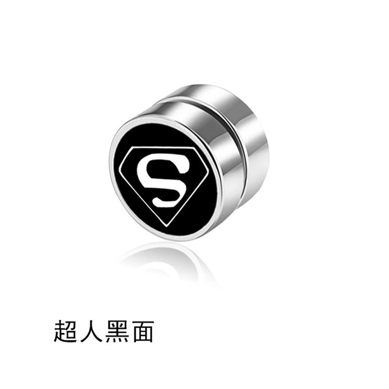 【12星座系列】 零界 韩版无耳洞磁力个性磁石 合金 耳夹 男女同款情侣款