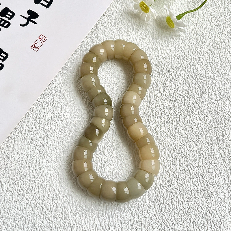 静范 国潮节节高升猪大肠 复古民族风文玩盘玩  好运连连 前程似锦 休闲解压 #好运 菩提根 手串 男女同款情侣款
