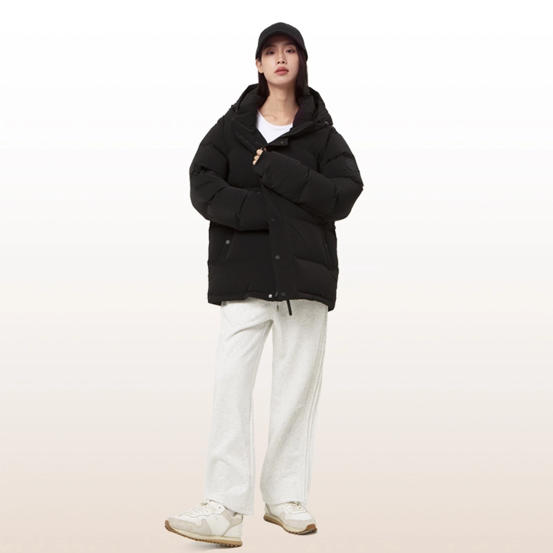 美力城 蓬松高弹锁温防水耐磨户外羽绒服 女款