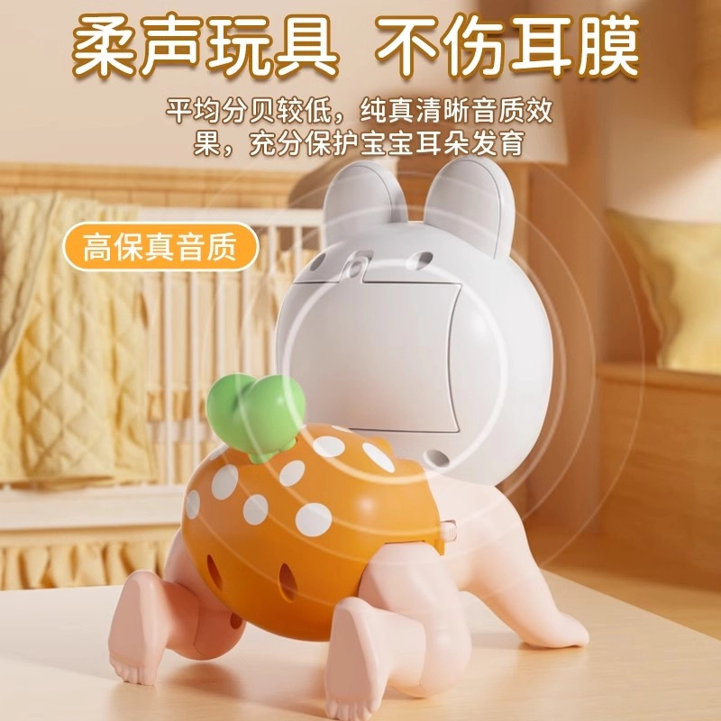 安可托 趣味学说话电动有声爬娃 引导爬行 早教益智玩具