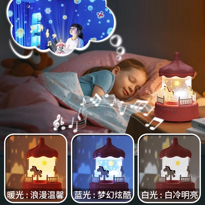 安可托 梦幻卧室顶板投影仪 满天星发光夜灯 星空投影 早教益智玩具