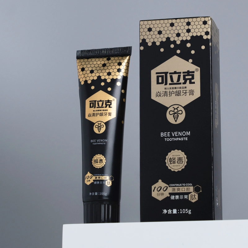 可立克 清新薄荷去除口臭舒缓牙齿不适蜂毒牙膏 清洁美白护龈固齿