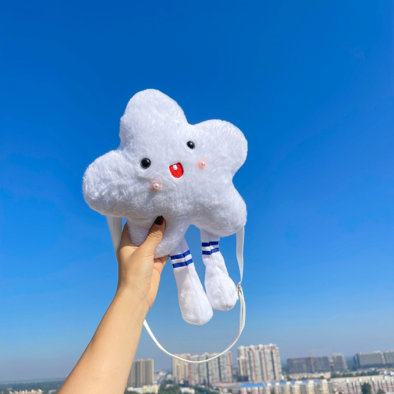 萌益兔 可爱星星 卡通治愈陪伴萌趣 玩偶周边
