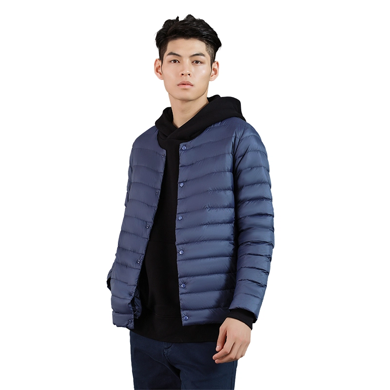 雅鹿 中年轻薄款保暖外套内胆羽绒服 男款