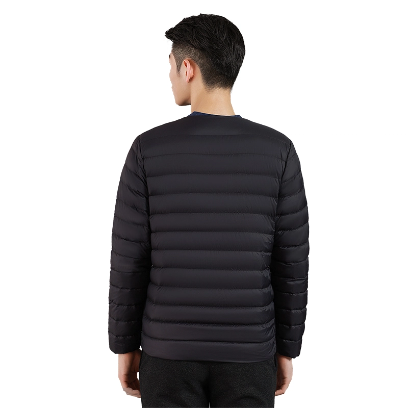 雅鹿 中年轻薄款保暖外套内胆羽绒服 男款