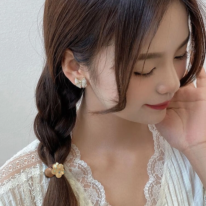 简应舒 甜美时尚 尼龙 发圈 男女同款情侣款