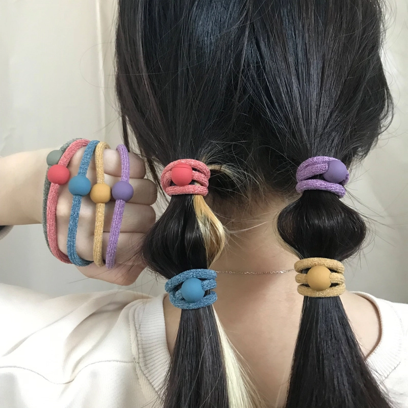 简应舒 简约耐用 亚克力 头绳 男女同款情侣款
