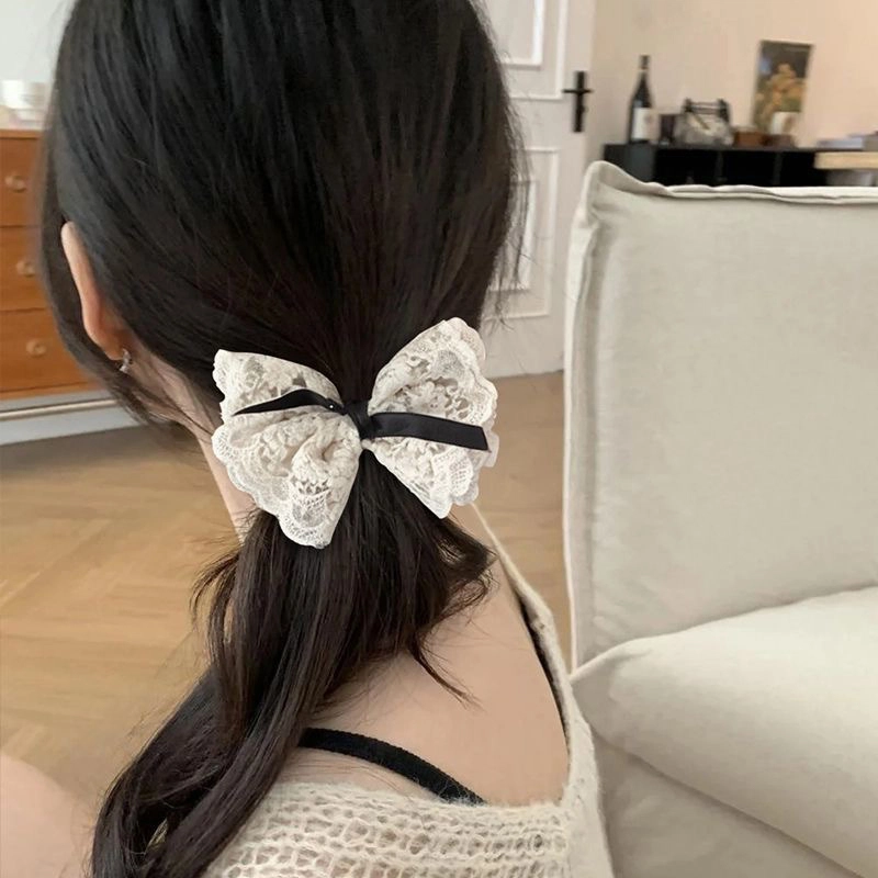 简应舒 甜美 蕾丝 发圈 男女同款情侣款