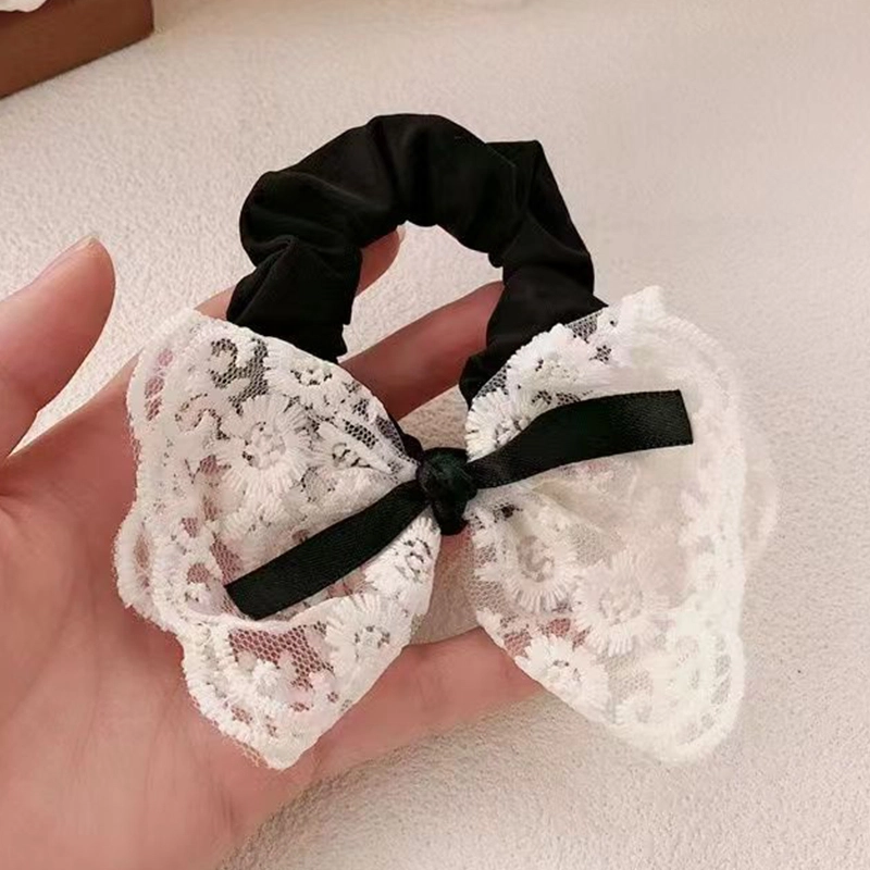 简应舒 甜美 蕾丝 发圈 男女同款情侣款