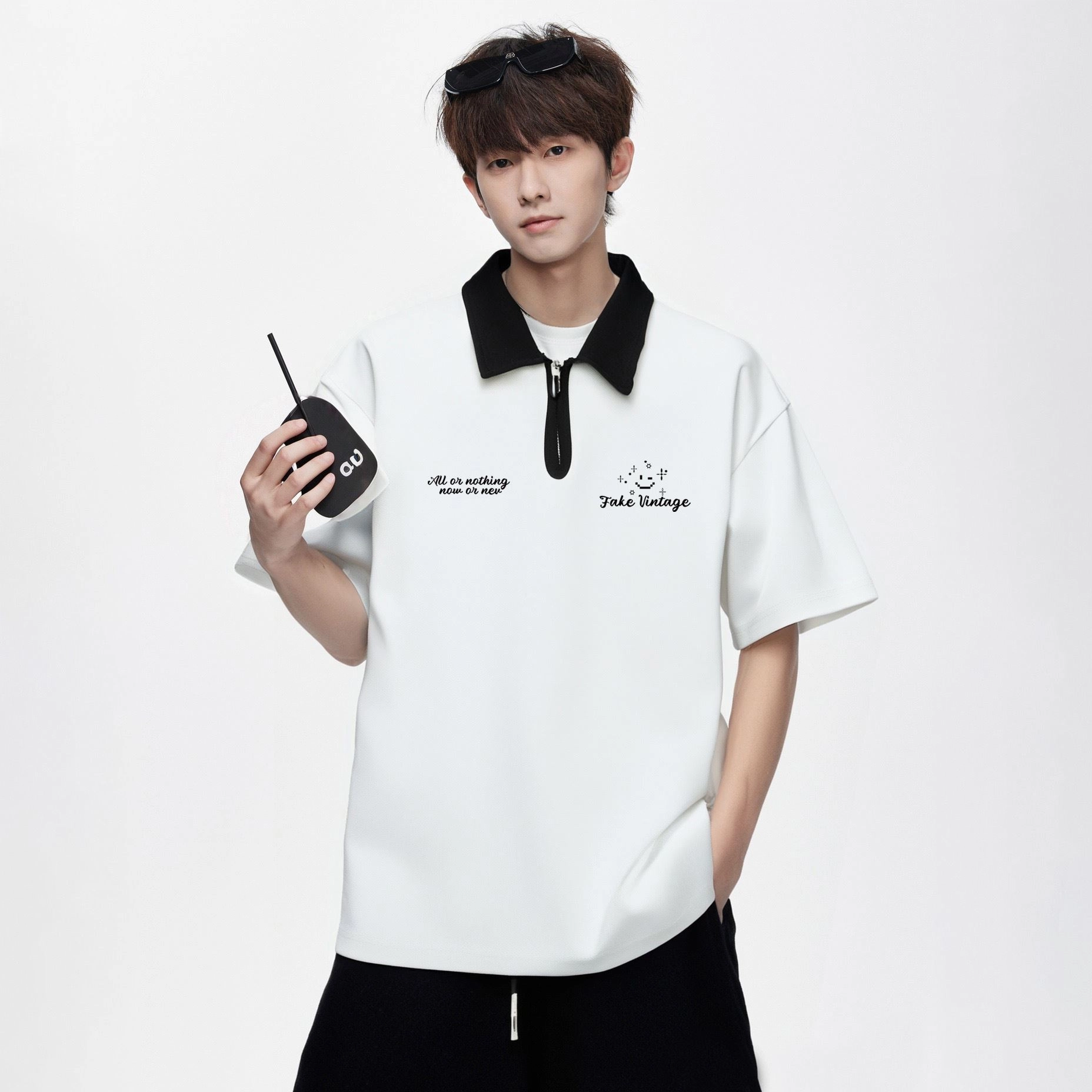 FAKE VINTAGE LOGOPolo