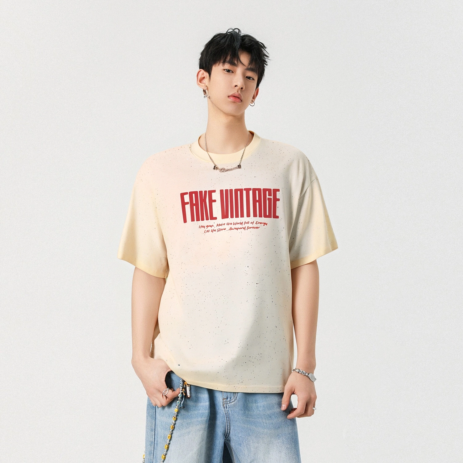 FAKE VINTAGE T