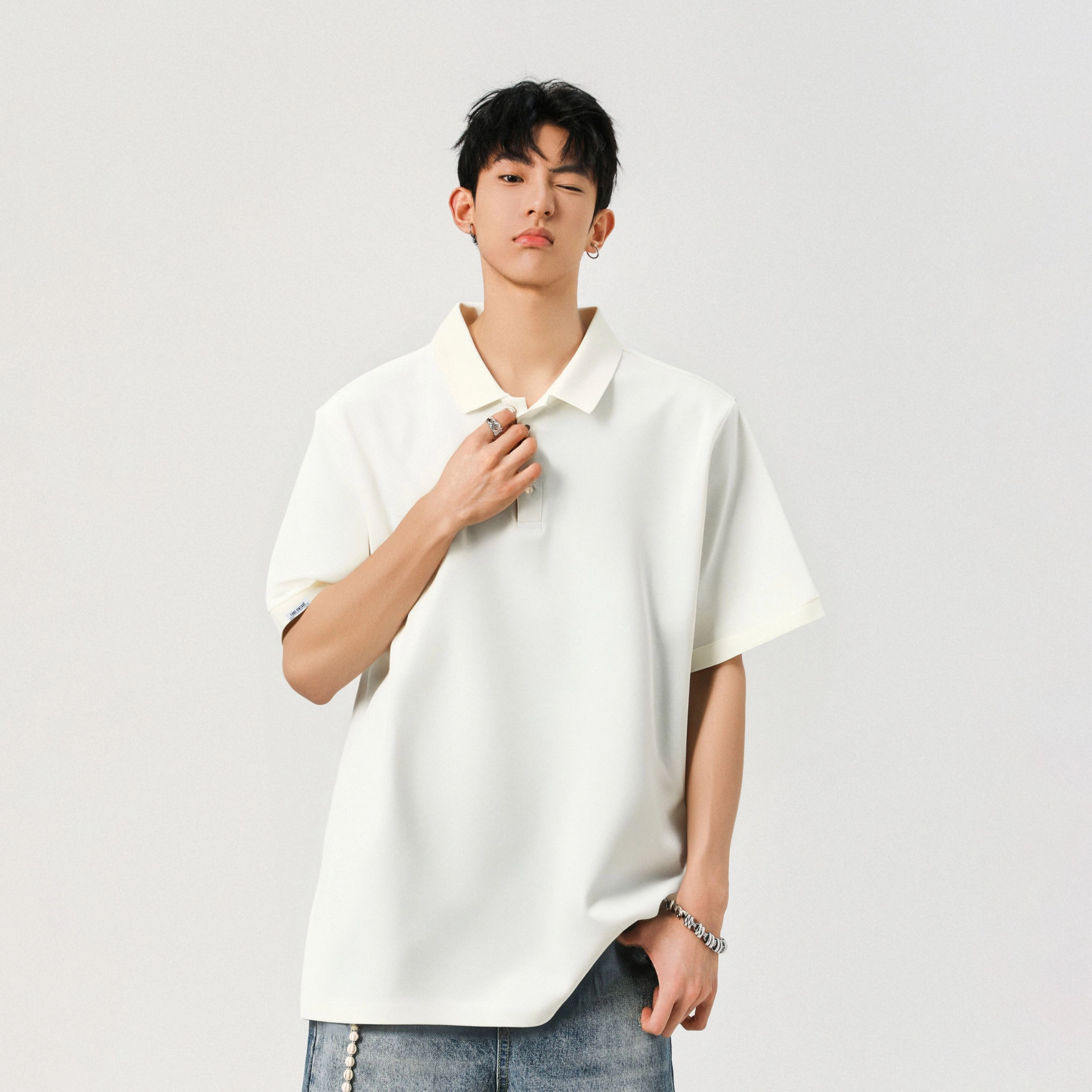 FAKE VINTAGE CleanfitPolo
