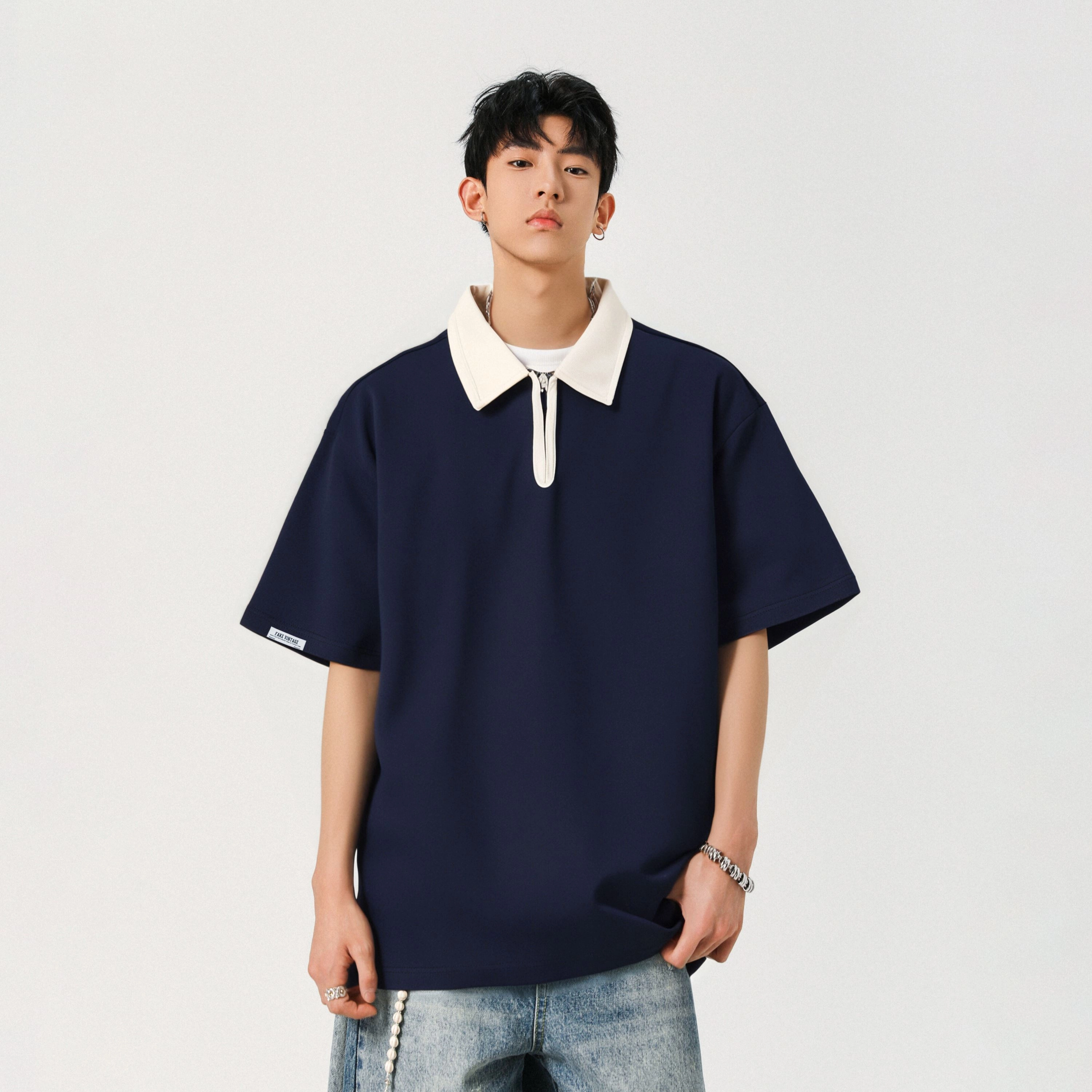 FAKE VINTAGE CleanfitvibePolo
