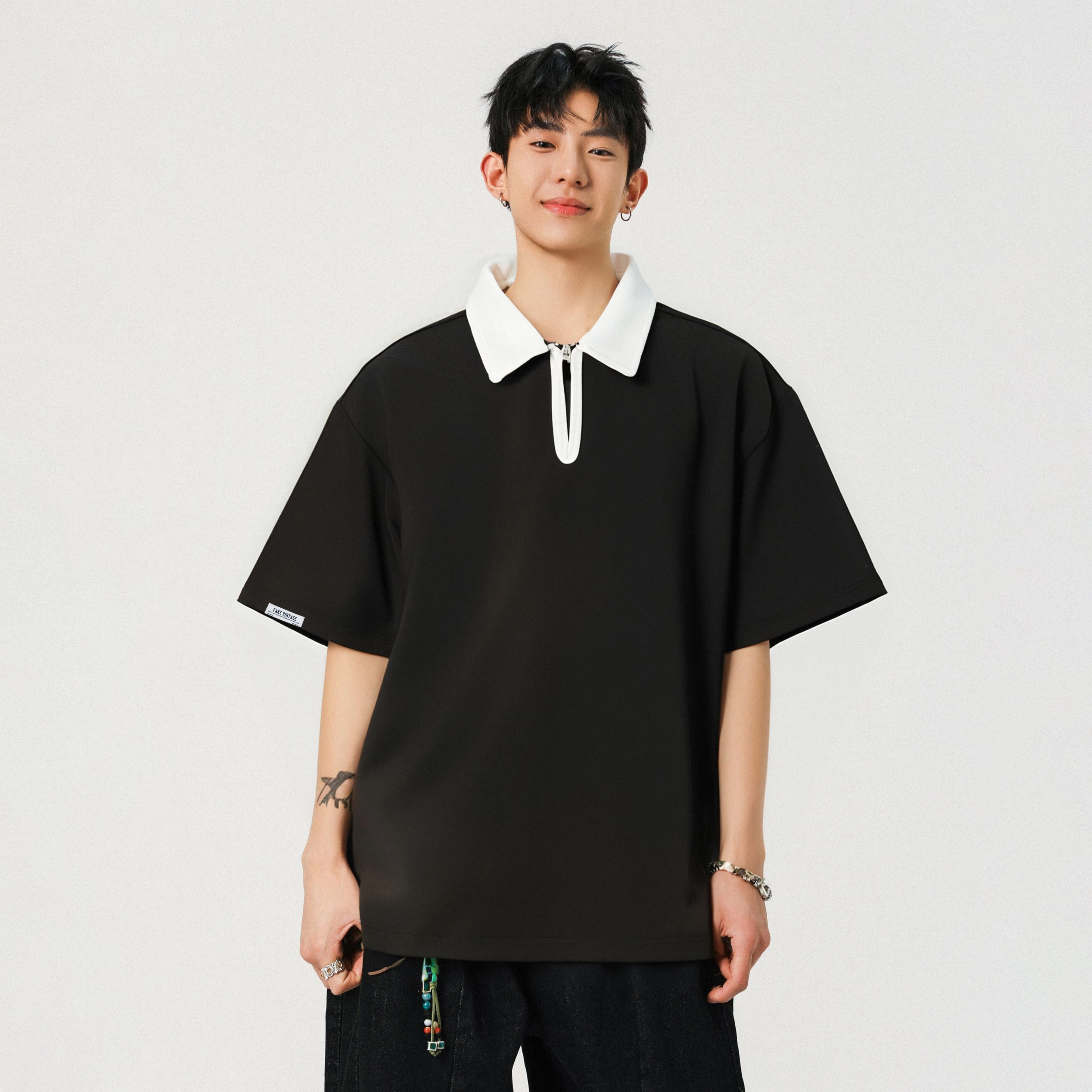 FAKE VINTAGE CleanfitvibePolo