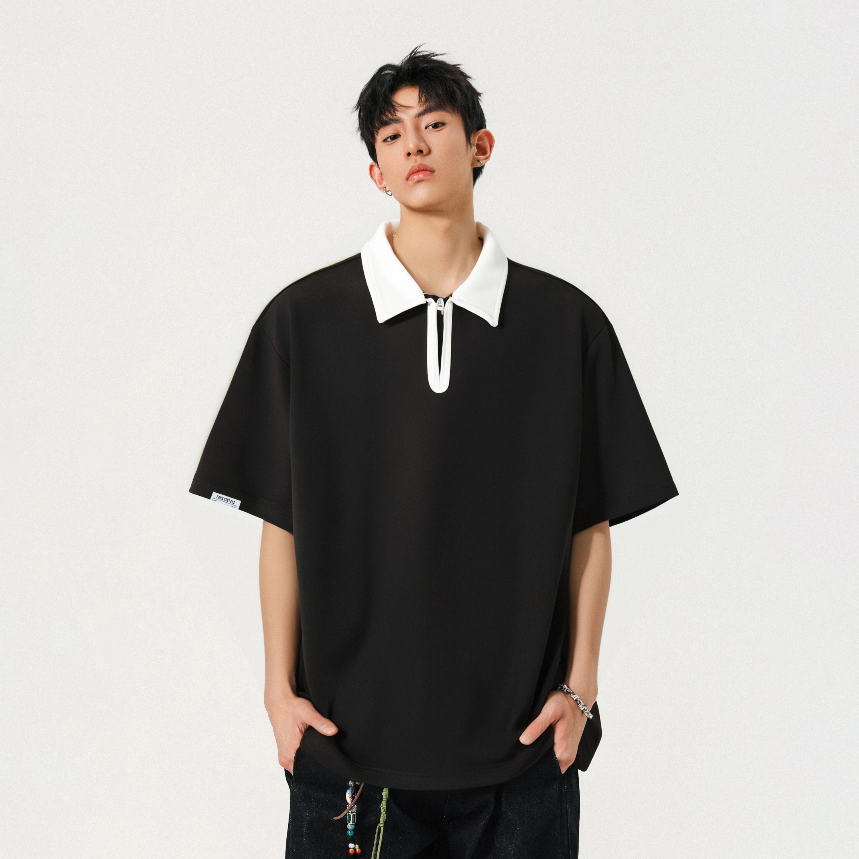 FAKE VINTAGE CleanfitvibePolo