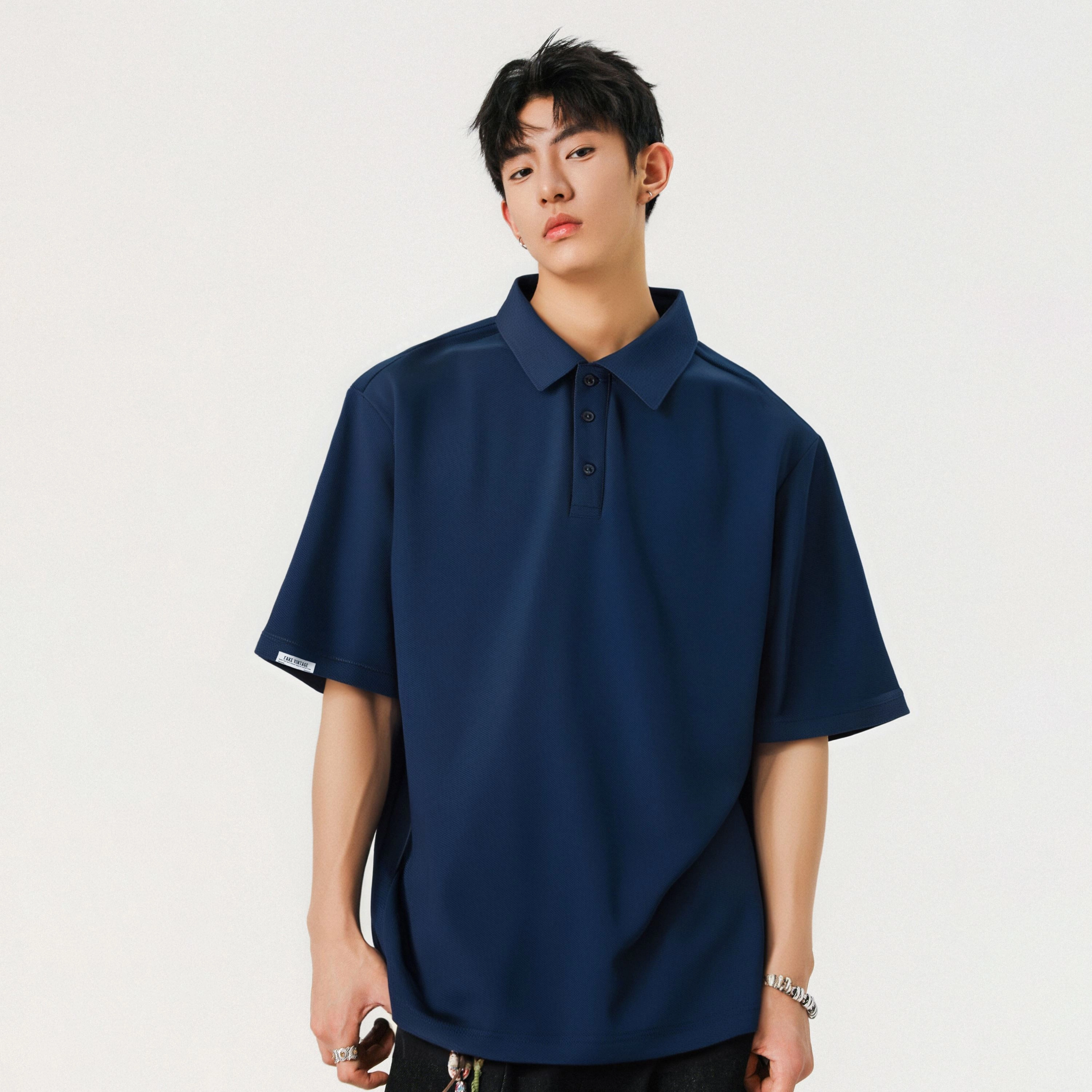 FAKE VINTAGE CleanfitPolo