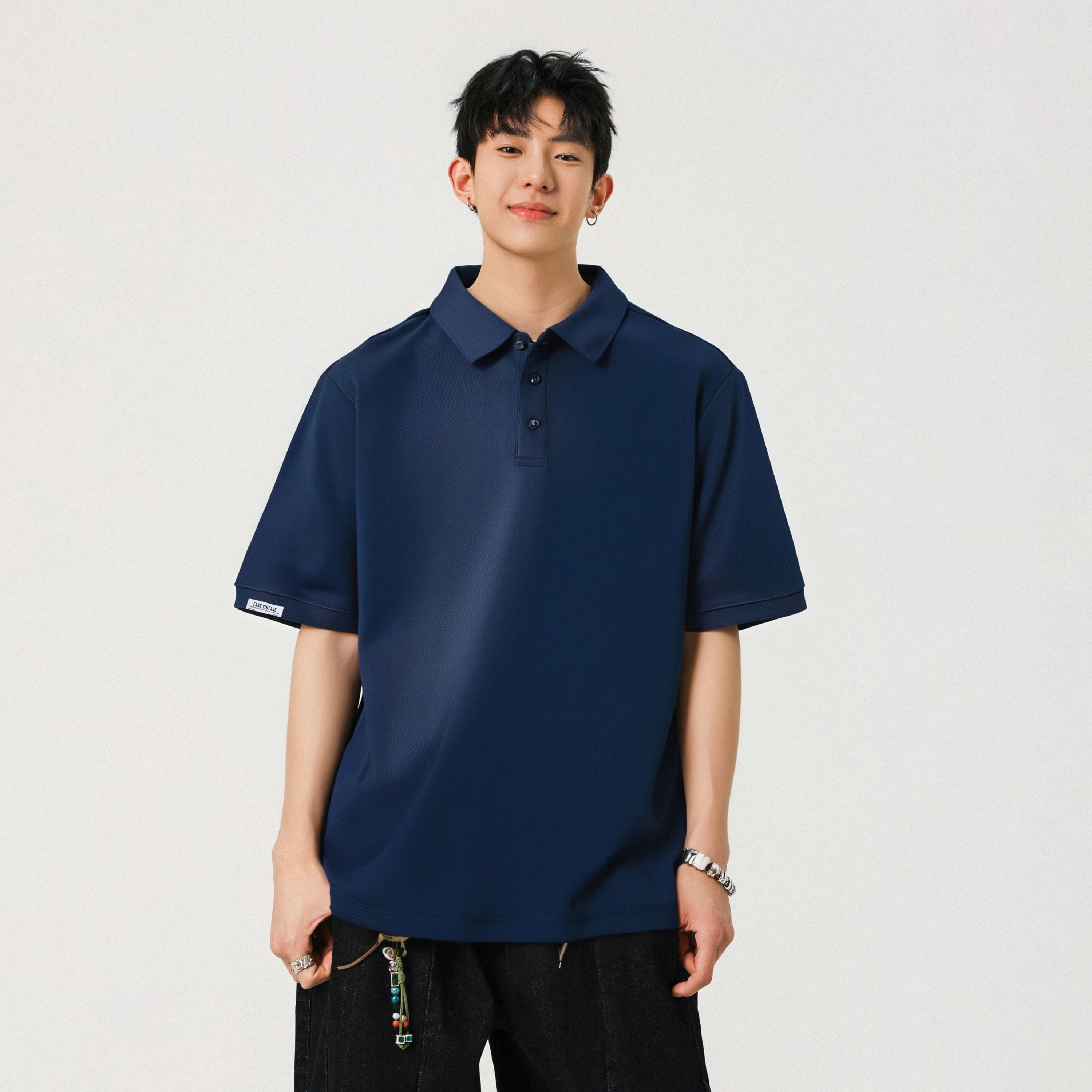 FAKE VINTAGE CleanfitPolo