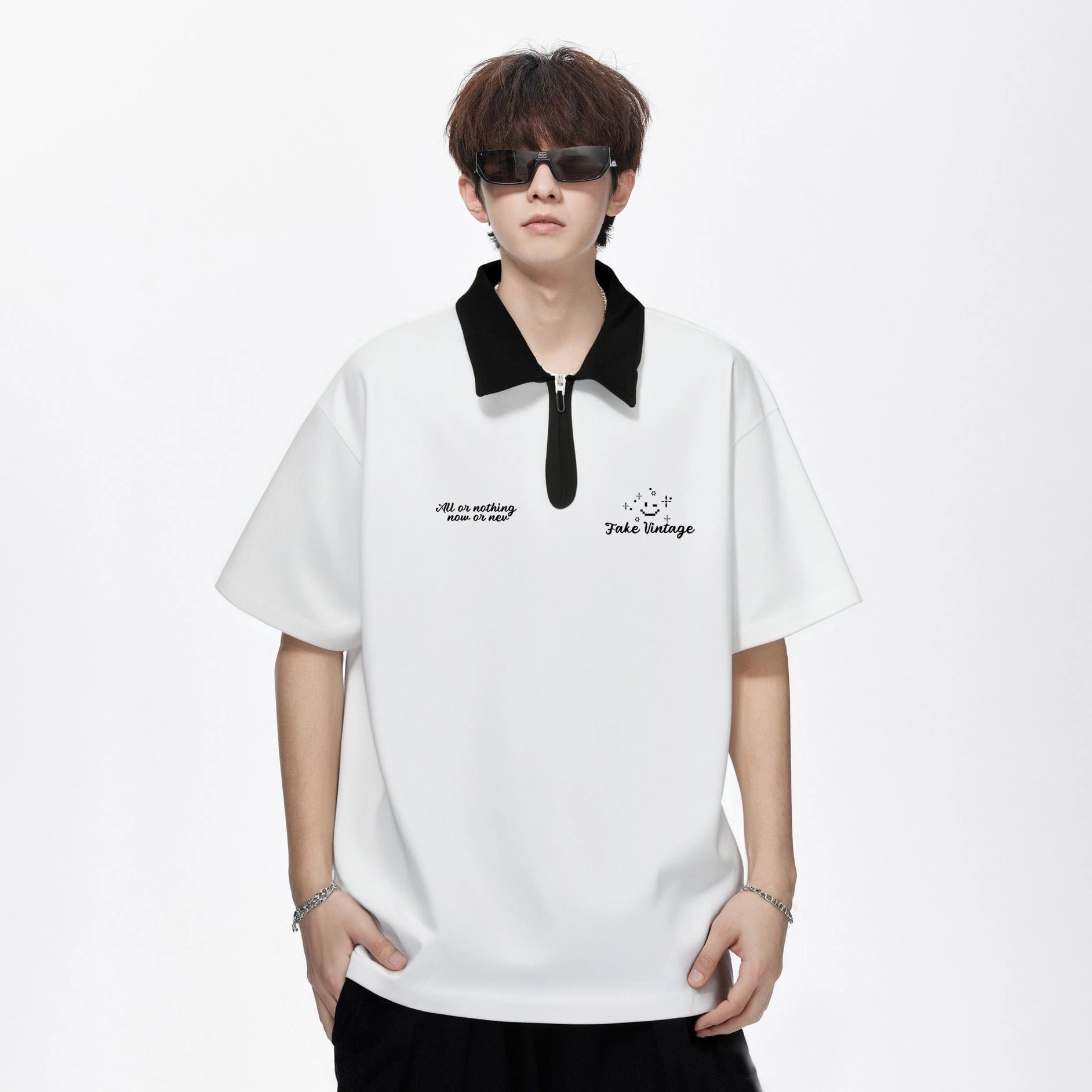 FAKE VINTAGE LOGOPolo