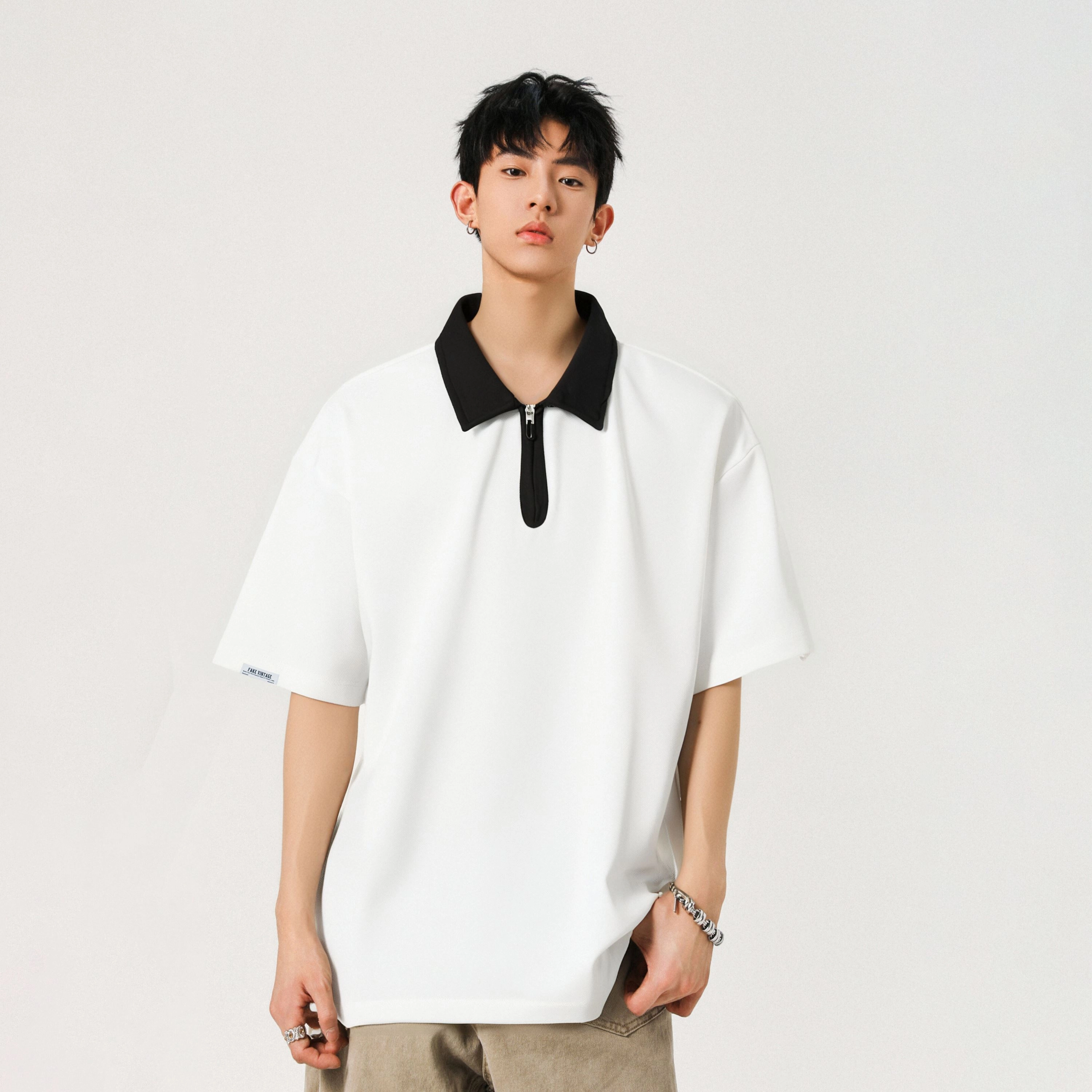 FAKE VINTAGE CleanfitvibePolo
