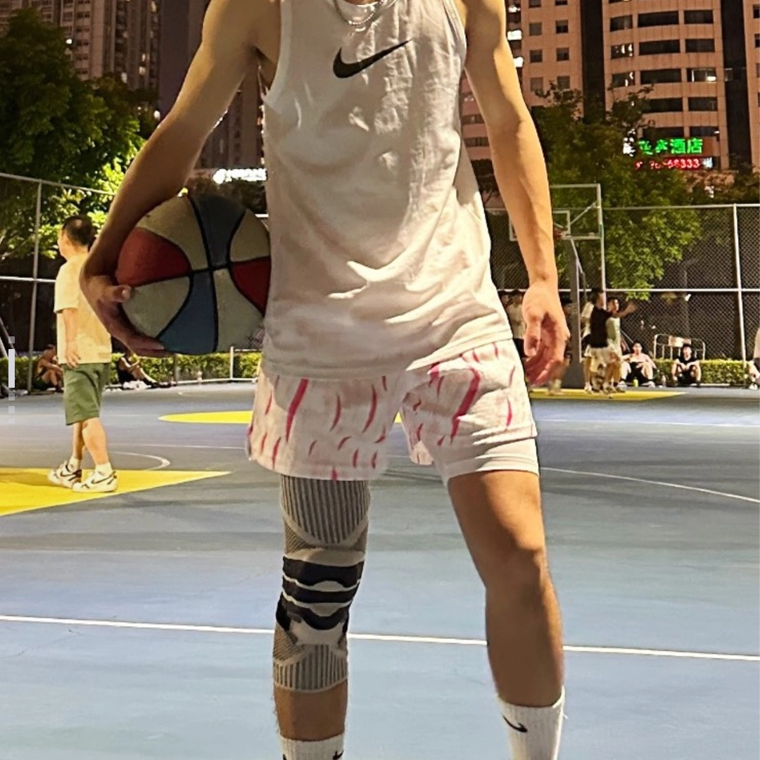 哲源 美式复古条纹碎花柳叶系列设计亲肤舒适网眼运动健身户外篮球休闲短裤 男女同款