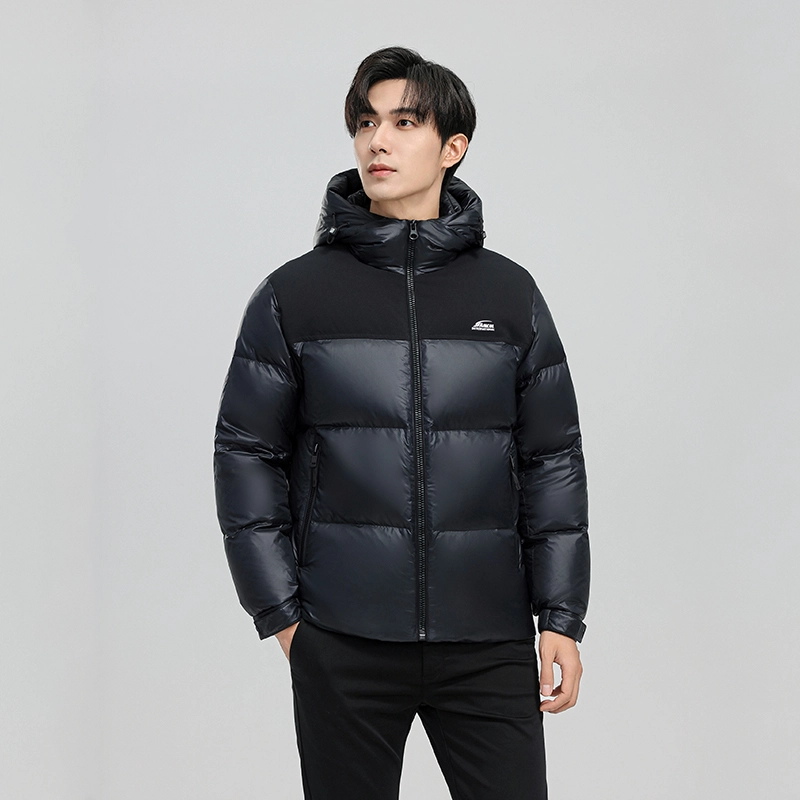 雅鹿 连帽时尚保暖百搭休闲羽绒服 男款