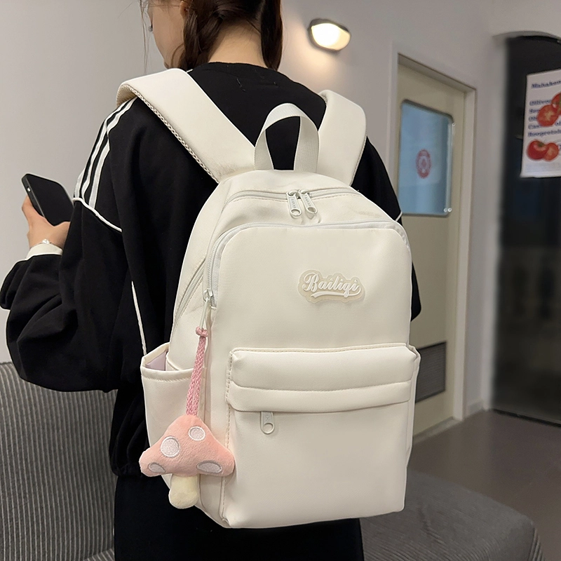 垣途者 日系小清新韩版百搭学生书包 尼龙 双肩包 常规 女款 多色