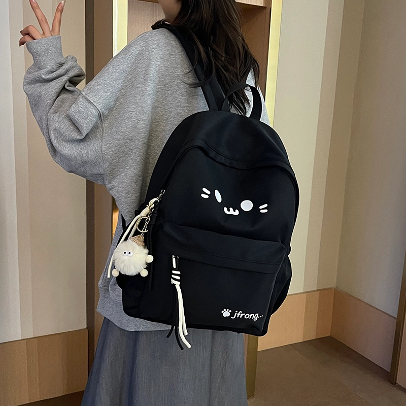 垣途者 日系可爱百搭书包 尼龙 双肩包 常规 女款 多色