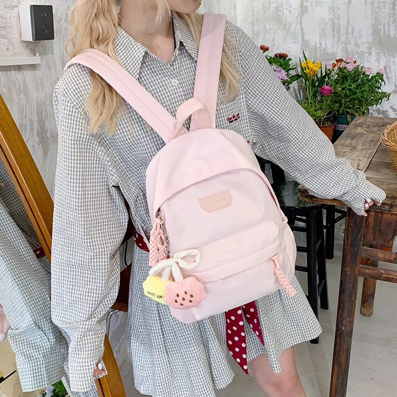 垣途者 日系可爱少女小清新韩版百搭 尼龙布 双肩包 女款 多色