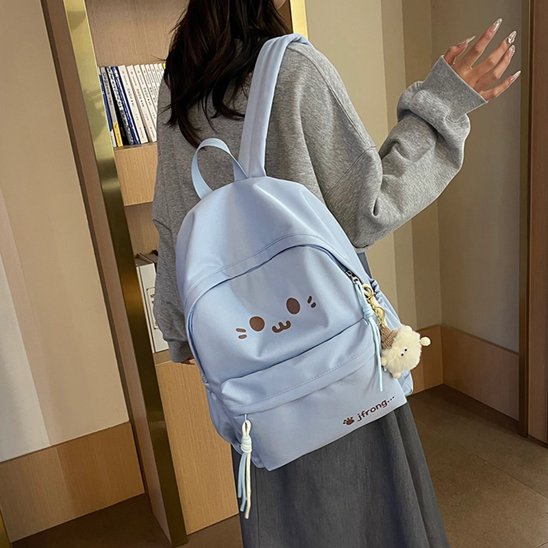 垣途者 日系可爱百搭书包 尼龙 双肩包 常规 女款 多色