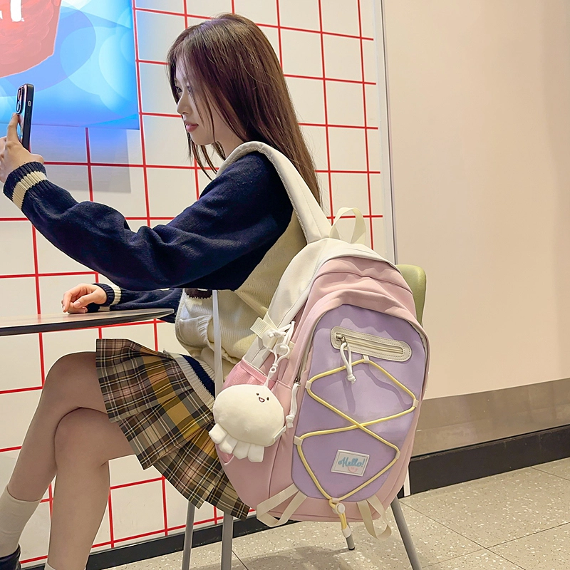 垣途者 高颜值书包初高中大学生日系 尼龙 双肩包 常规 女款 多色