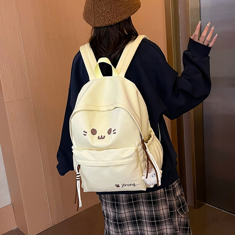 垣途者 日系可爱百搭书包 尼龙 双肩包 常规 女款 多色