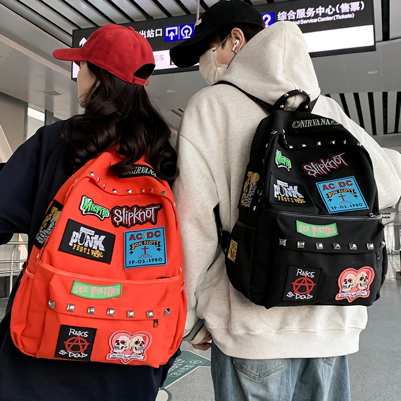 垣途者 小众休闲简约日常时尚潮流 帆布 双肩包 常规 男女同款情侣款 多色