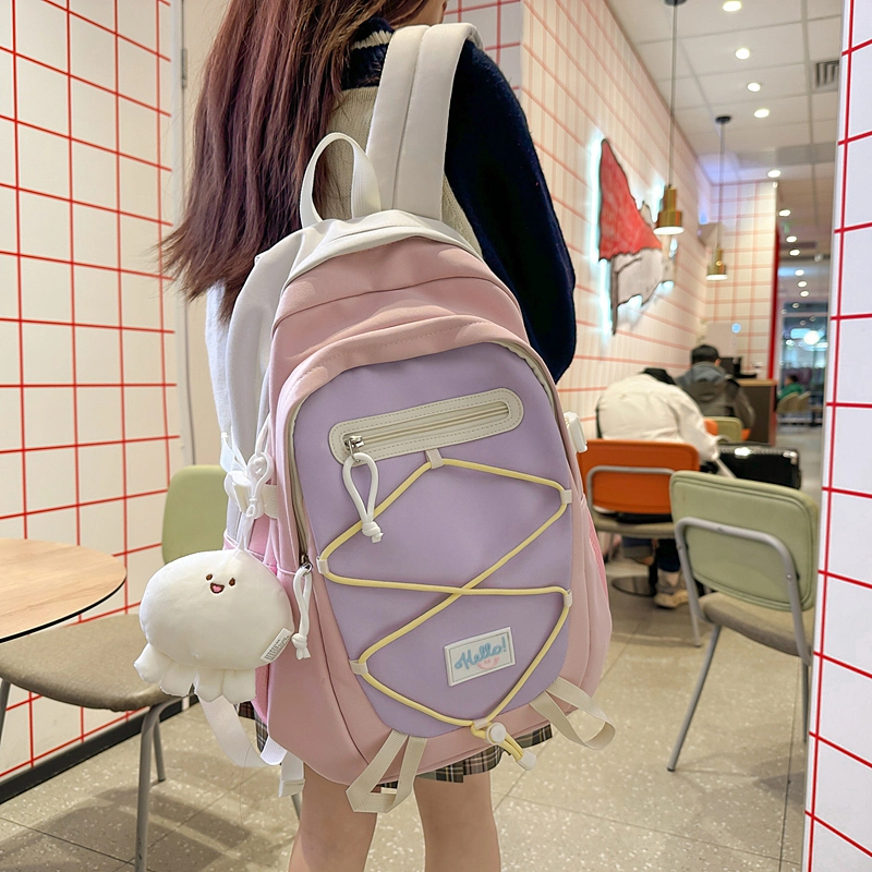 垣途者 高颜值书包初高中大学生日系 尼龙 双肩包 常规 女款 多色