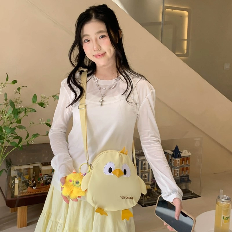 垣途者 日系少女可爱丑萌卡通单肩包 尼龙 斜挎包 女款 多色