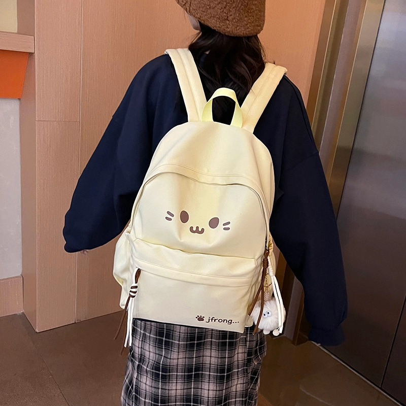 垣途者 日系可爱百搭书包 尼龙 双肩包 常规 女款 多色