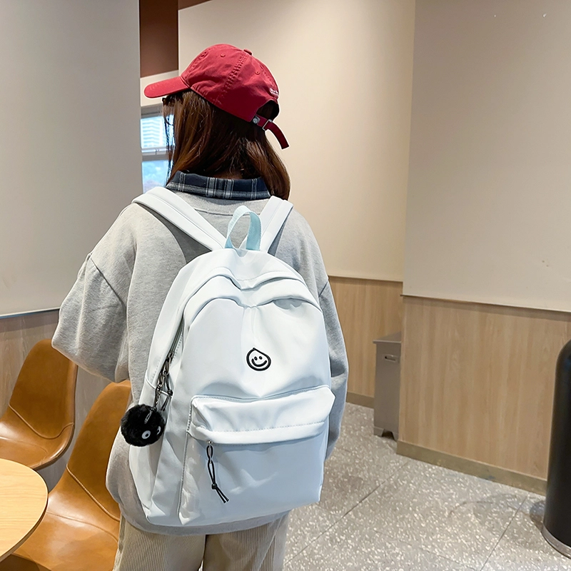 垣途者 日系小清新简约百搭书包 尼龙 双肩包 男女同款情侣款 多色
