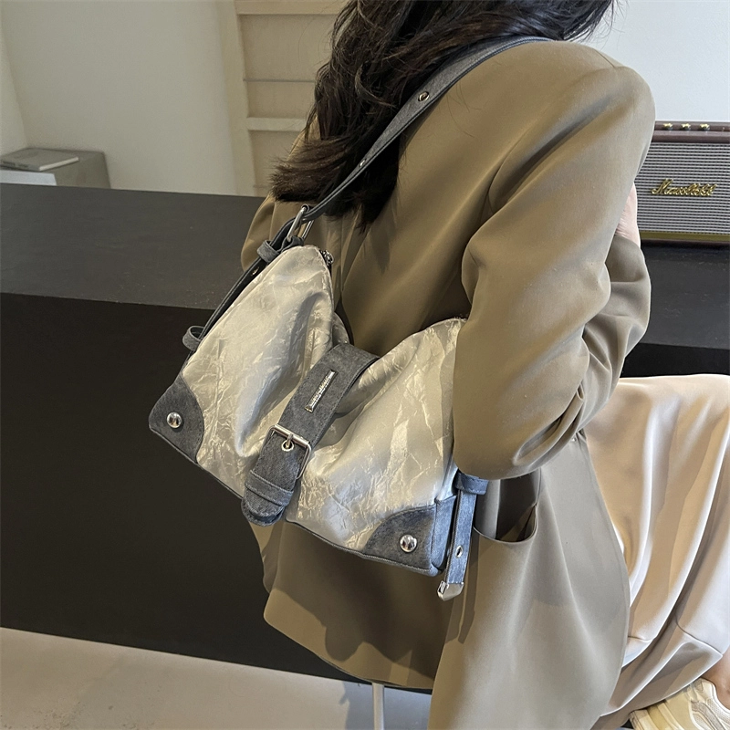 垣途者 小众美式复古高级感通勤 皮绒 腋下包单肩包 女款 多色