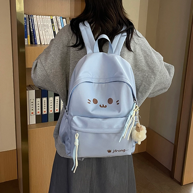 垣途者 日系可爱百搭书包 尼龙 双肩包 常规 女款 多色
